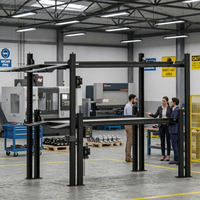 Système de stationnement automatique pour voitures, gain de place, pour garage résidentiel
