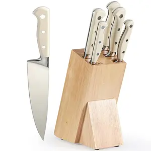 TOALLWIN pisau dapur cuchillos Jepang profesional logam baja tahan karat pisau dapur 3Cr13 koki pisau set untuk dapur