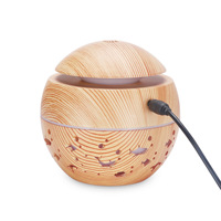 Mini humidificateur électrique USB en gros, diffuseur d'aromathérapie 5V portable, brumisateur microporeux, purificateur d'air à changement de couleur