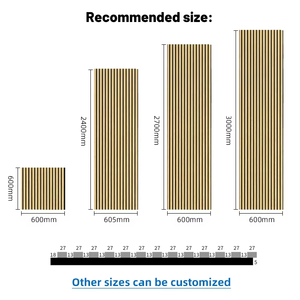 ألواح خشبية عازلة للصوت حديثة وصديقة للبيئة للديكور الداخلي أكوبانيل للفنادق والشقق والقاعات - Product Image 3