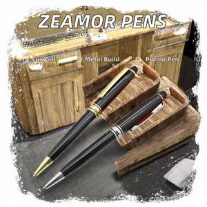 Stylos à bille en métal personnalisés de luxe pour hôtels et bureaux, à thème sportif, promotionnels, de marque Caneta - Product Image 2