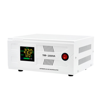Stabilisateur de tension automatique portable 220V AC AVR 1500VA pour la maison