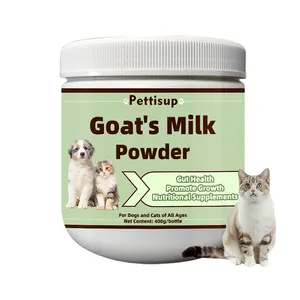 OEM Pet Dog Milk Powder Nutrition High Calcium Goat Milk Powder For Puppy Milk Formula With Sensitive Digestive System