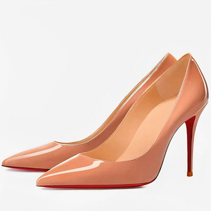 Colori personalizzati tacchi alti grandi taglie 45 scarpe da donna pump Multi <span class=keywords><strong>tacco</strong></span> altezze Stiletto Basic piedi larghi per feste leopardate - Product Image 4