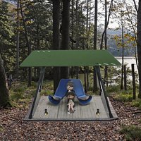 Pieds de table pliants réglables en aluminium, design japonais, résistants aux intempéries, portables, pour cuisine extérieure et mobilier de jardin