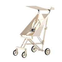 Poussette bébé en métal, nouveau style, légère, pliable, à quatre roues, pour enfants de 6 mois à 3 ans, vente en gros