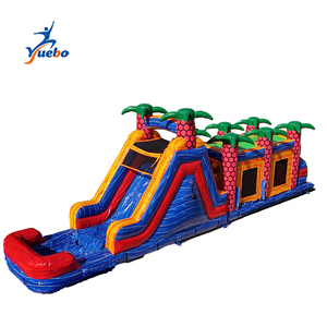 Grand parcours d'obstacles interactif <span class=keywords><strong>gonflable</strong></span> commercial à louer pour les fêtes, adapté aux enfants et aux adultes - Product Image 4