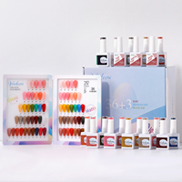 Gel pour ongles à changement de couleur Gel pour ongles Kit complet de gel pour ongles en vrac