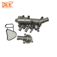 Ensemble thermostat en aluminium avec capteur et boîtier 256G-8A586AL-KIT 1149617 2S6G9K478A2B pour Ford GT 2005- pour Fiesta CCH 2011-