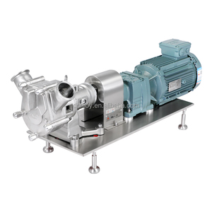 Pompe sinusoïdale DONJOY en acier inoxydable 316L hygiénique pour liquides alimentaires et boissons avec transfert de particules, avec moteur et <span class=keywords><strong>convertisseur</strong></span> de fréquence - Product Image 2