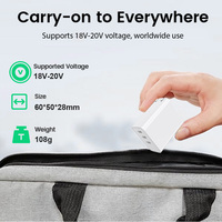 CE ETL Certifié EU Gan Chargeur 65W Triple Ports Type C Smart IC Safe Charge Adaptateur mural pour ordinateur portable Iphone