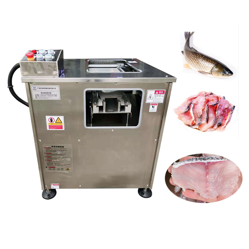 Fish meat processing fish slicer fillet machine salmon slicing cutter machine