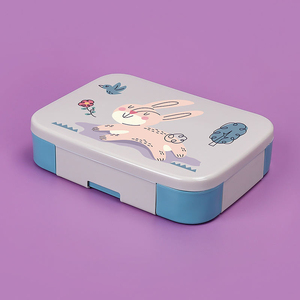 Boîte à lunch en silicone 2026, compatible micro-ondes, réutilisable, pour enfants, avec fonction de chauffage - Product Image 6