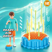 Jeu de fléchettes éducatif personnalisé en plastique en forme de nid d'abeille, jeu interactif parent-enfant, jeu de lancer sur cible, jeu de table pour deux joueurs