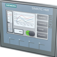 Interfaz Hombre-Máquina HMI 6AV2123-3KB32-0AW0, Panel de Pantalla Táctil, Visualización de Máquinas 3KB, Interfaz de Operador SCADA