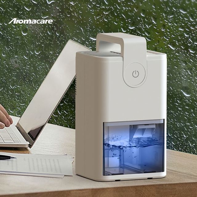 Cheap Air Water Remover Mini Desk Silent Home 1000Ml Compact Dehumidifier With Handle
