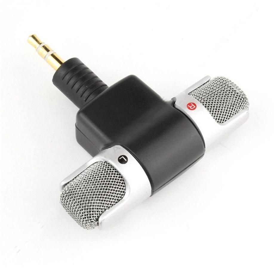 Mini 3.5mm Jack Microphone - Portable Recording Solution