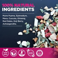 Thé Chinaherbs entièrement naturel, végétalien, sans gluten, combinant Puama, Epimedium, Maca, Ginseng, Baies de Goji, Ashwagandha, stimulant de la libido pour femmes