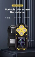 Détecteur et analyseur multi-gaz industriel Micro 5 avec certification ATEX et alarme vibratoire pour la détection de fuites de gaz - LEL O2 H2S CO