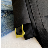 Sac fourre-tout en toile de coton personnalisé avec logo imprimé, grande capacité, décontracté, réutilisable, pour le shopping ou la plage, avec poche – Offre Spéciale