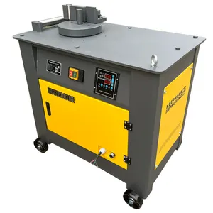 Máquina dobradora automática de barra de aço GW28 para construção de barra de aço, saída de fábrica
