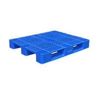 KUDA 1210P-WGCZ Palettes en plastique avec tube en acier intégré, stockage industriel, palettes résistantes à la charge et à l'humidité 1200x1000x150mm