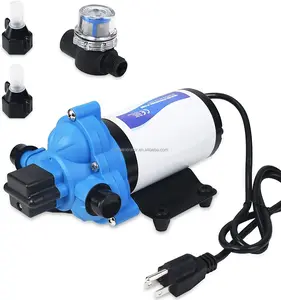 CE Certified FL33 - Series Automotive Industrial Water Pressure Pump / Power Plug for Wall Outlet - 115V