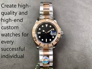 Efecto Luminoso Azul Hielo Súper Fuerte Diámetro 40 mm. Equipado con movimiento mecánico totalmente automático. Reloj para Hombre - Product Image 6