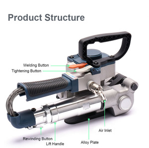 Bán buôn B19 công cụ đóng đai cầm tay máy đóng đai 3500N Max căng thẳng cho 1/2 ''-<span class=keywords><strong>3</strong></span>/<span class=keywords><strong>4</strong></span>'' inch PP/Pet vành đai - Product Image 6