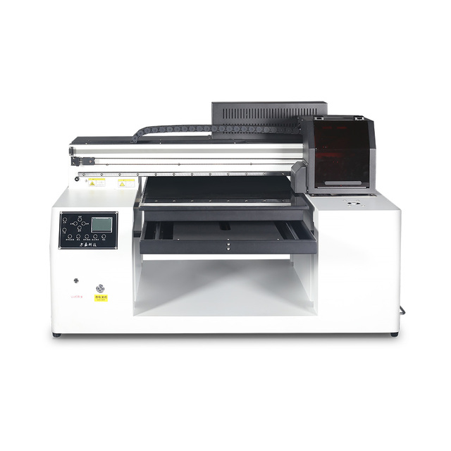 Dual XP600 Printhead A2 UV Printing Machine Flatbed Digital Inkjet Printer for Phone Case Packaging Box Golf Ball and Ceramic