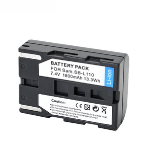 แบตเตอรี่ Li-ion รุ่น SB-L110 ความจุ 1800mAh สำหรับกล้องดิจิตอล SCD ซีรีส์ SCD20 SCD23 ได้รับการรับรอง FCC/CE RoHS ขายส่งจำนวนมาก รับประกัน 12 เดือน - Product Image 2