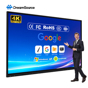Touch Stand Office <b>Display</b> Classroom Electronic Price Screen School Digital Flat Panel Smart <b>White</b> Board Interactive Whiteboard - Product Image 4