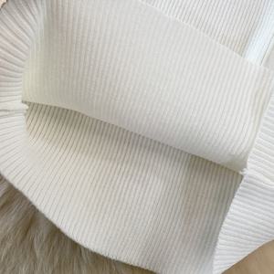 Mode rayé tricoté robe d'été Haute Couture Hottie Sexy Slim-fit Hip Wrap Dress - Product Image 6