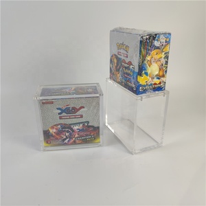 Boîte de <span class=keywords><strong>booster</strong></span> TCG japonaise magnétique en acrylique personnalisée pour Sword and Shield <span class=keywords><strong>Booster</strong></span> - Product Image 6