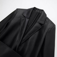 LEDUO Custom Lederjacke Damen Qualität Custom Logo Damen Long Leder Trenchcoat Winter jacke für Damen