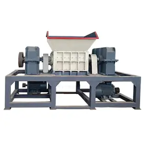 Twin Shaft Shredder Machine for Hard Document Covers And Office Papers