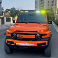 Projecteur LED de luxe à quatre yeux pour toit, en ABS, pour montage sur barre de toit Chery ICAR V23