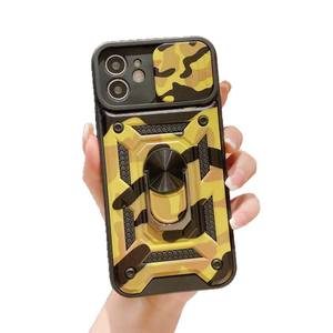 Shun Jia IP 12 6,1 Броня Дизайн 6,1 окрашенный Shun Jia Push Window Чехол для мобильного телефона с удобным захватом - Product Image 5