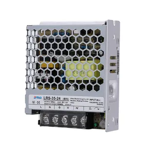 MEAN WELL LRS-35-12 25w 12v 3a fonte de alimentação fonte 24v dc 12v smps comutação de alimentação 12v smps led e adaptador de cctv 25W