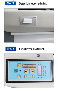 เครื่องตรวจจับโลหะแบบสายพานลำเลียงอุตสาหกรรมหัวเดียว JINDUN JD-620 สำหรับอาหาร เสื้อผ้า ระบบเหนี่ยวนำแม่เหล็ก ขนาดตรวจจับ 600x120 มม. - Product Image 3