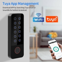 Sistema de Control de Acceso Tuya App 13.56mhz Wiegand 26 34, Lector RFID, Teclado para Puerta Wifi, Controlador de Acceso Inteligente a Prueba de Agua