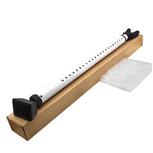 भारी ड्यूटी डोर सुरक्षा बार समायोज्य स्लाइडिंग दरवाजा जैमर गेट लॉक बार स्टॉपर अपार्टमेंट, होटल के कमरे के लिए - Product Image 5