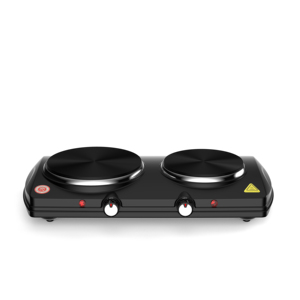 Cuisinière électrique multifonctionnelle personnalisée Cuisinière électrique portable en acier inoxydable <span class=keywords><strong>2</strong></span> brûleurs Plaque chauffante - Product Image 1