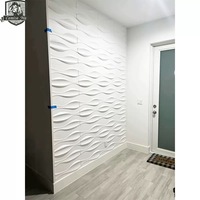 Panneau mural moderne 3D en briques PVC pour la décoration intérieure Papiers peints en matériaux naturels de couleur personnalisée