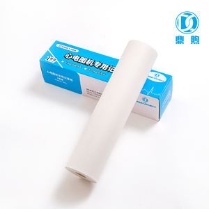 215mm*30m Hoogwaardig 12-kanaals <span class=keywords><strong>ECG</strong></span>-papierrol voor medische registratie - Product Image 2