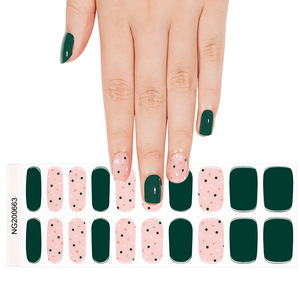 Pegatinas <span class=keywords><strong>de</strong></span> <span class=keywords><strong>Uñas</strong></span> <span class=keywords><strong>de</strong></span> Gel Semi Curadas <span class=keywords><strong>de</strong></span> Larga Duración con Calidad <span class=keywords><strong>de</strong></span> Salón, Diseños <span class=keywords><strong>de</strong></span> <span class=keywords><strong>Puntos</strong></span> <span class=keywords><strong>de</strong></span> Lujo Franceses y Japoneses, Libres <span class=keywords><strong>de</strong></span> BPA, Pegatinas <span class=keywords><strong>de</strong></span> Arte <span class=keywords><strong>de</strong></span> <span class=keywords><strong>Uñas</strong></span> UV - Product Image 2