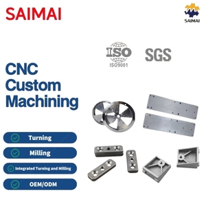 Direktverkauf ab Werk OEM/ODM Dreh- und Frästeile Hardware Edelstahl Aluminium Eloxieren CNC Kundenspezifische Metallbearbeitung - Product Image 1