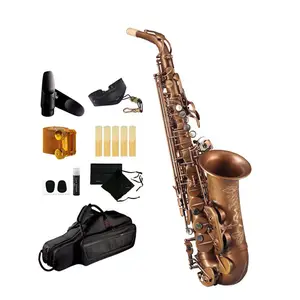 Instrumento de sopro de madeira de alta qualidade profissional RSA-x7 alto saxofone