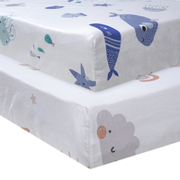 Ensemble de literie pour lit bébé en coton tricoté personnalisable, ultra doux, de qualité supérieure, écologique, sans odeur, hypoallergénique, respirant