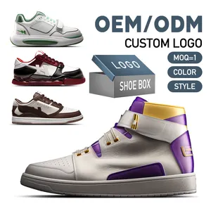 Popular Design Men'S Lace Up Breathable Shoes Factory Manufacturer Running Custom Shoes With Logo Lace Up Sneakers For Men